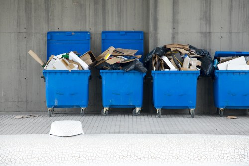 Commercial waste collection service in Fulham