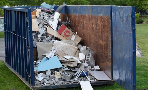 Business waste removal services in Fulham office