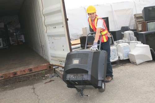 Variety of items being cleared from a Fulham home