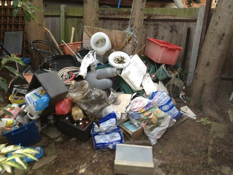 Satisfied customer with a clean garage in Fulham